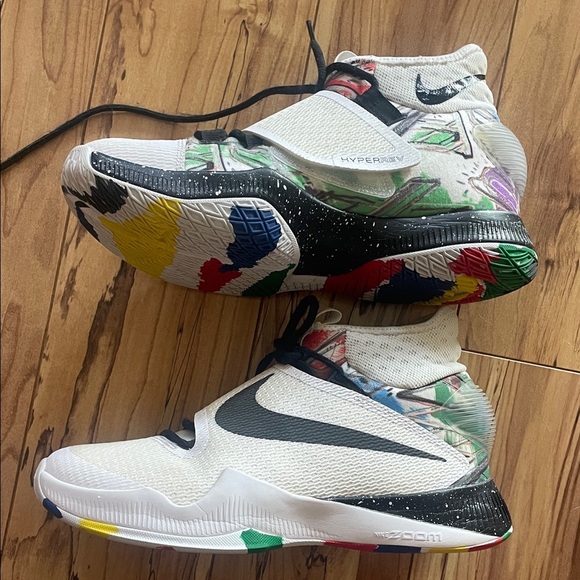 Nike HyperRev NCS 2016 Zoom Multicolor High-Top Athletic Shoes men’s size 8.5 - Picture 3 of 12
